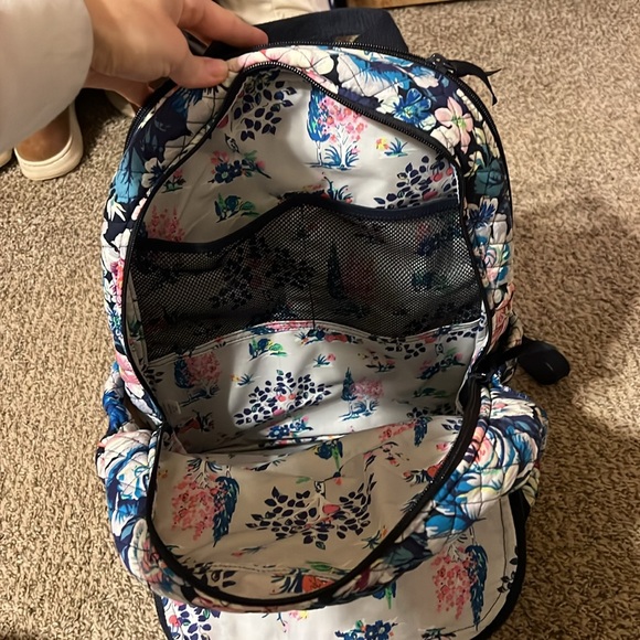 Vera Bradley Floral Backpack for Women - Picture 3 of 5